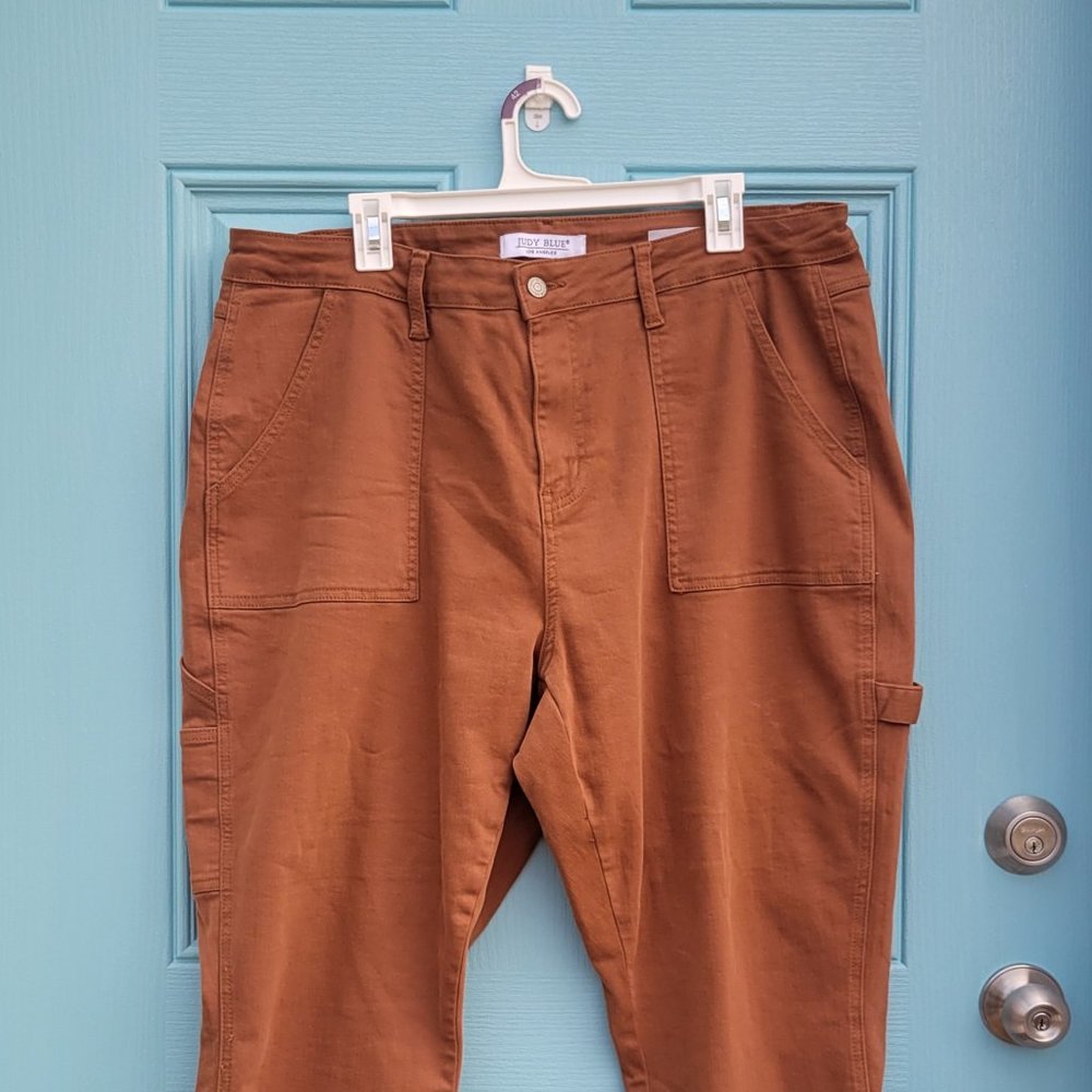 Judy Blue High Waisted Utility Slim Fit Pants